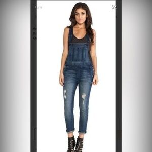 Black Orchid Overalls jeans size 25 New